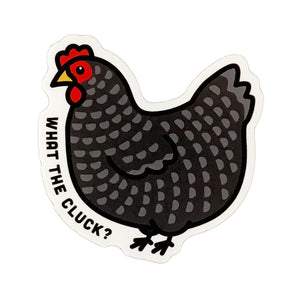 What The Chicken Sticker, 3in