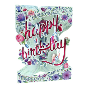 Happy Birthday, 3D, Pop-Up Card