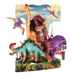 Land Of The Dinosaurs, 3D, Pop-Up Card