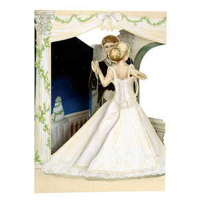 Wedding Dance, 3D, Pop-Up Card