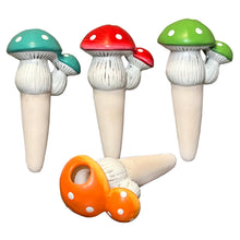 Load image into Gallery viewer, Mushroom Watering Spikes 4 Colors
