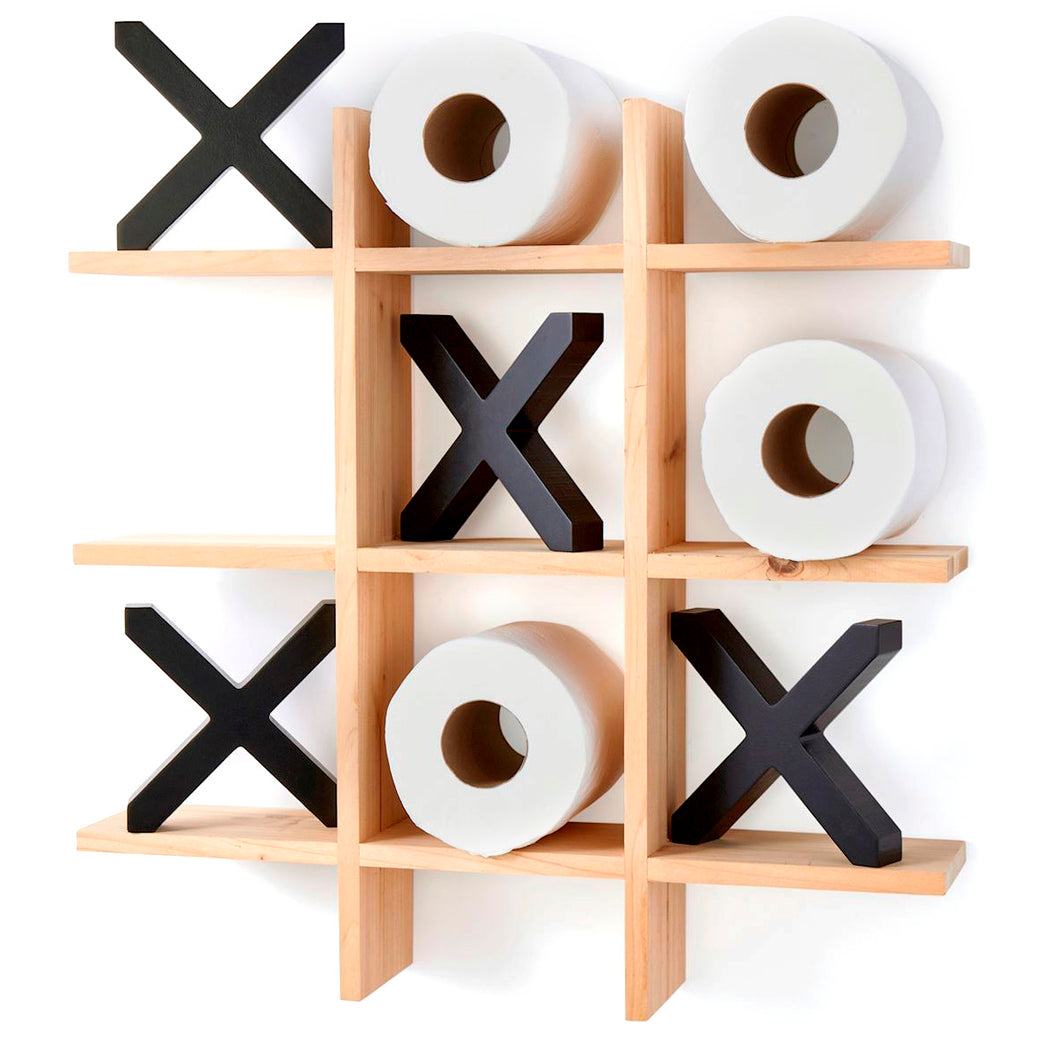 XOXO Wood Wall Shelf