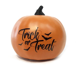 Decor, Foam Printed Pumpkin, 3 Assorted