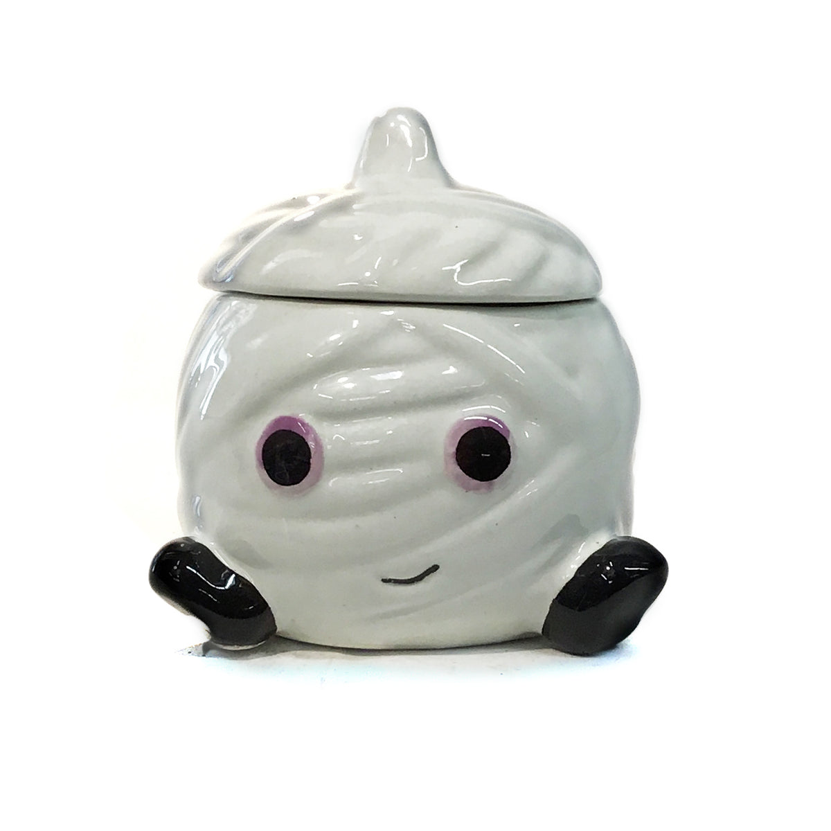 Ceramic Hallooween Jar, 4 Assorted