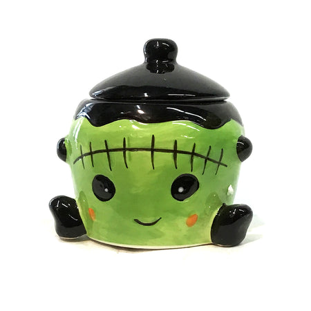 Ceramic Hallooween Jar, 4 Assorted