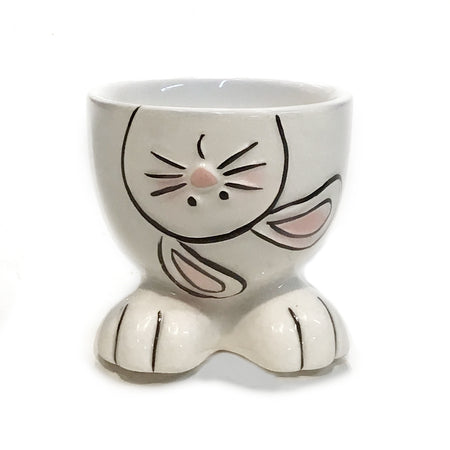 Ceramic Easter Bunny Egg Cup