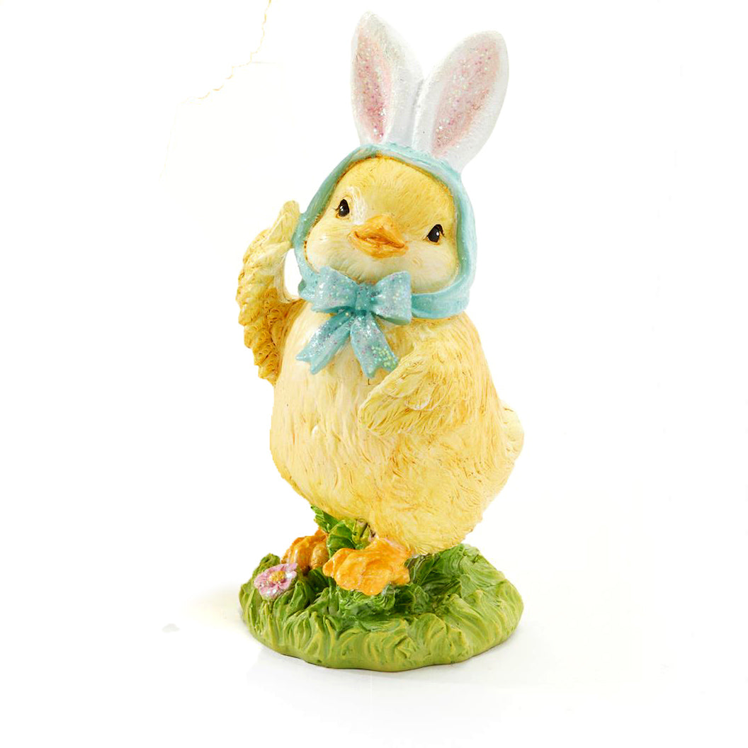 Chick w/Bunny Ears Figurine 2 Assortments