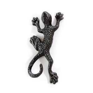 Cast Iron Geko Wall Hook, 3 Styles