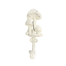 Load image into Gallery viewer, Cast Iron Mushroom Wall Hook, 3 Styles
