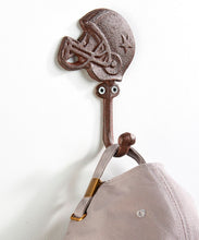 Load image into Gallery viewer, Cast Iron Helmet Wall Hook, 3 Styles
