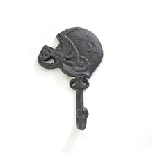 Load image into Gallery viewer, Cast Iron Helmet Wall Hook, 3 Styles
