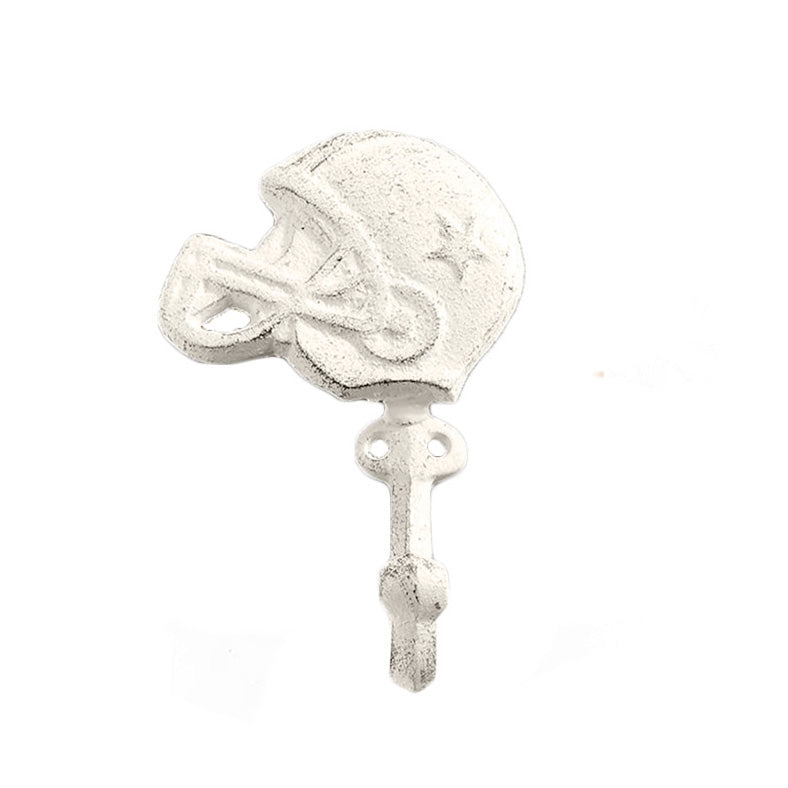 Cast Iron Helmet Wall Hook, 3 Styles