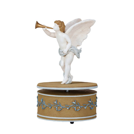 Wind up Cherub Music Box