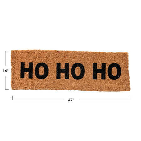 Ho Ho Ho Double Door Mat