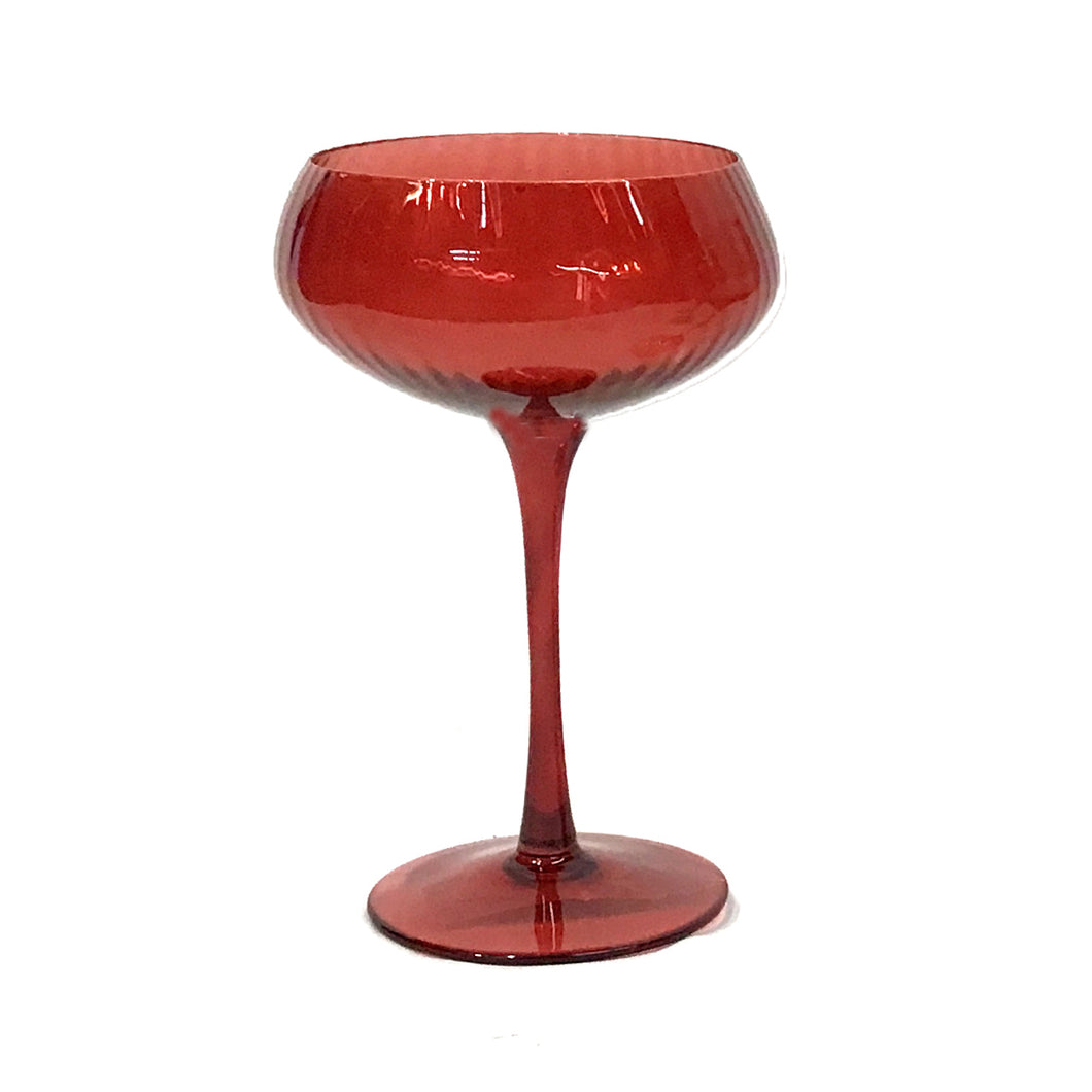 Stemmed, Champagne/ Coupe Glass 4 Colors