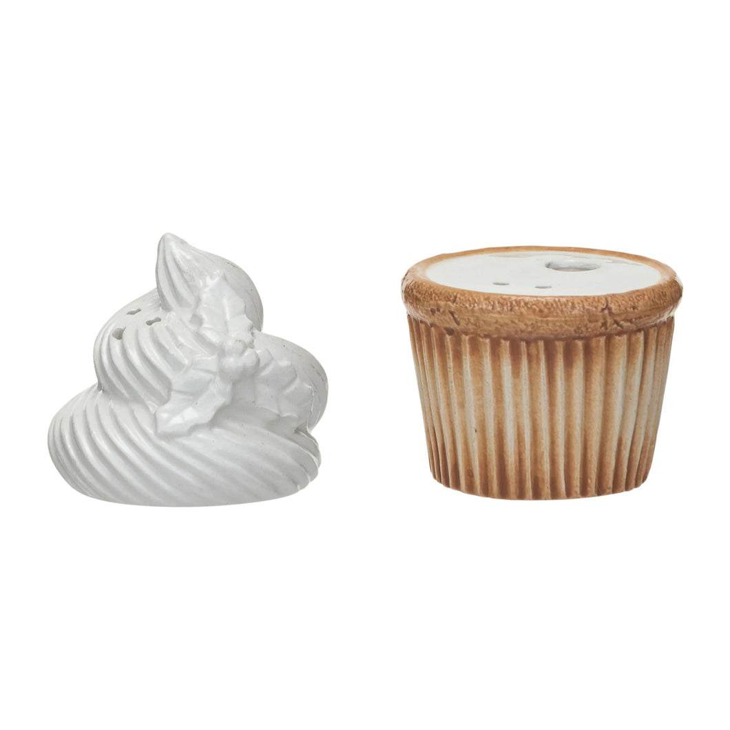 Cupcake Salt & Pepper Shakers