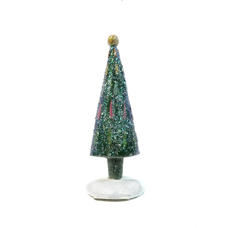 Resin Xmas Tree w/ Stripes; Multicolored BALL