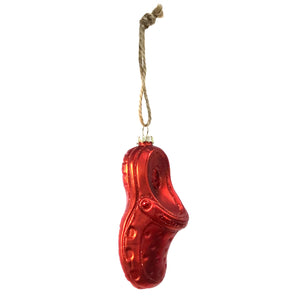 Ornament, Glass, Multi Colored Clog