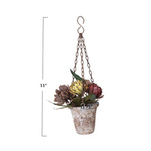 Load image into Gallery viewer, Ornament, Metal Potted Flowers
