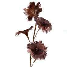 Load image into Gallery viewer, Decor; Feather Flower Stem
