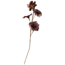 Load image into Gallery viewer, Decor; Feather Flower Stem
