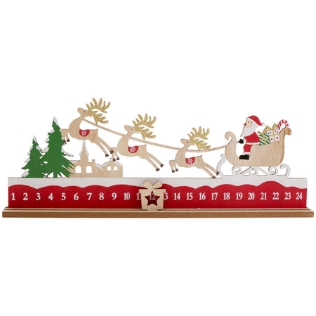 Santa & Reindeer Advent Calender