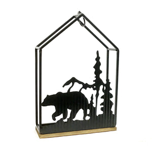 Wall Art, Winter Woods Box, Bear