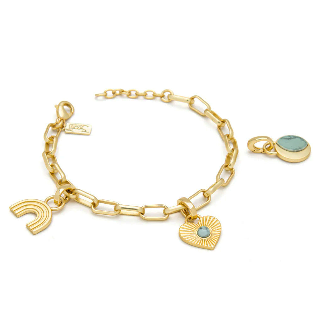 Interchangleable Charm Bracelet