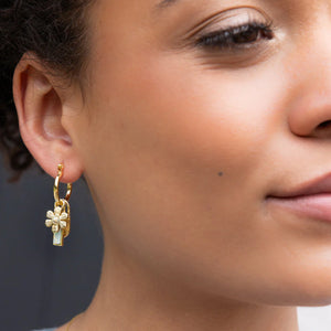 Interchangleable Charm Earring