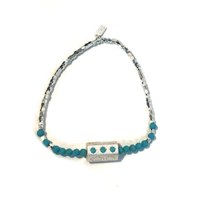 Bracelet, Stella; Tranquility/Turquoise/Silver