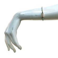 Load image into Gallery viewer, Bracelet, Stella;Peace/Aqua Terra/Silver
