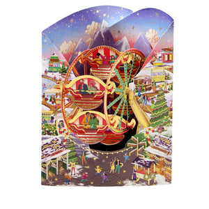 Christmas Market, Swing Card