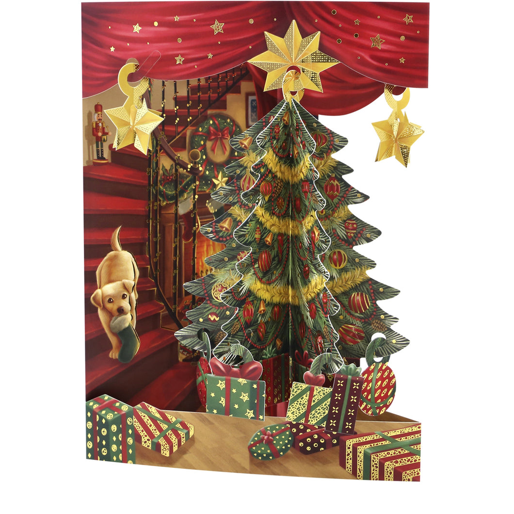 Christmas Tree, Swing Card