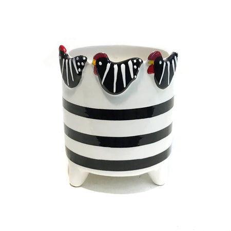 Pot w/Legs Hen