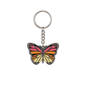 Butterfly Keychain, 6 Asst.