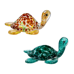 Turtle Decorative Glass Table Decor
