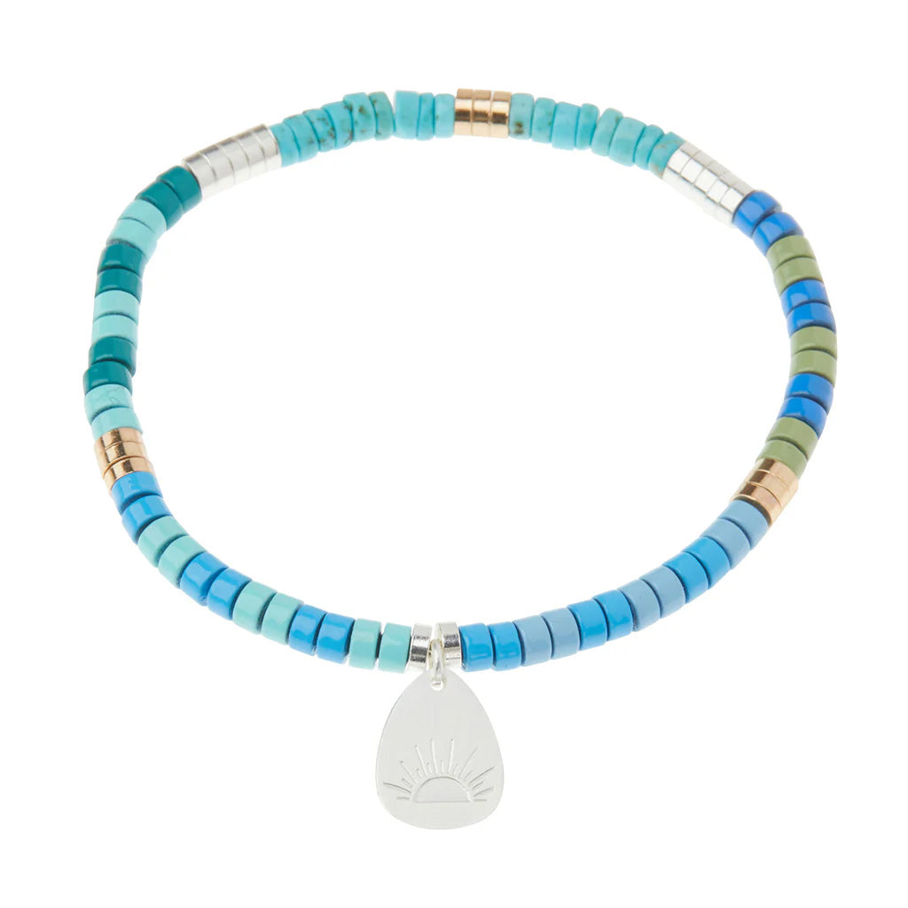 Intention Charm Necklace,Turquoise