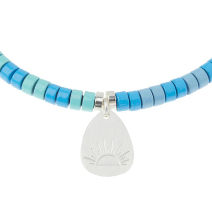 Intention Charm Necklace,Turquoise