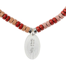 Load image into Gallery viewer, Intention Charm Necklace, Rose Quartz
