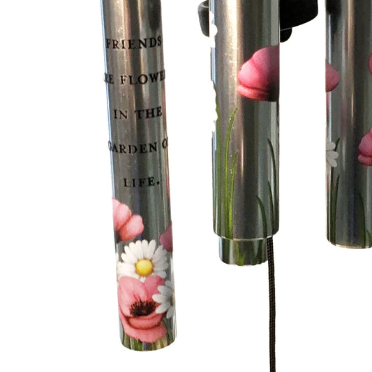 Picturesque Sonnet Wind Chime, Friends, 21in