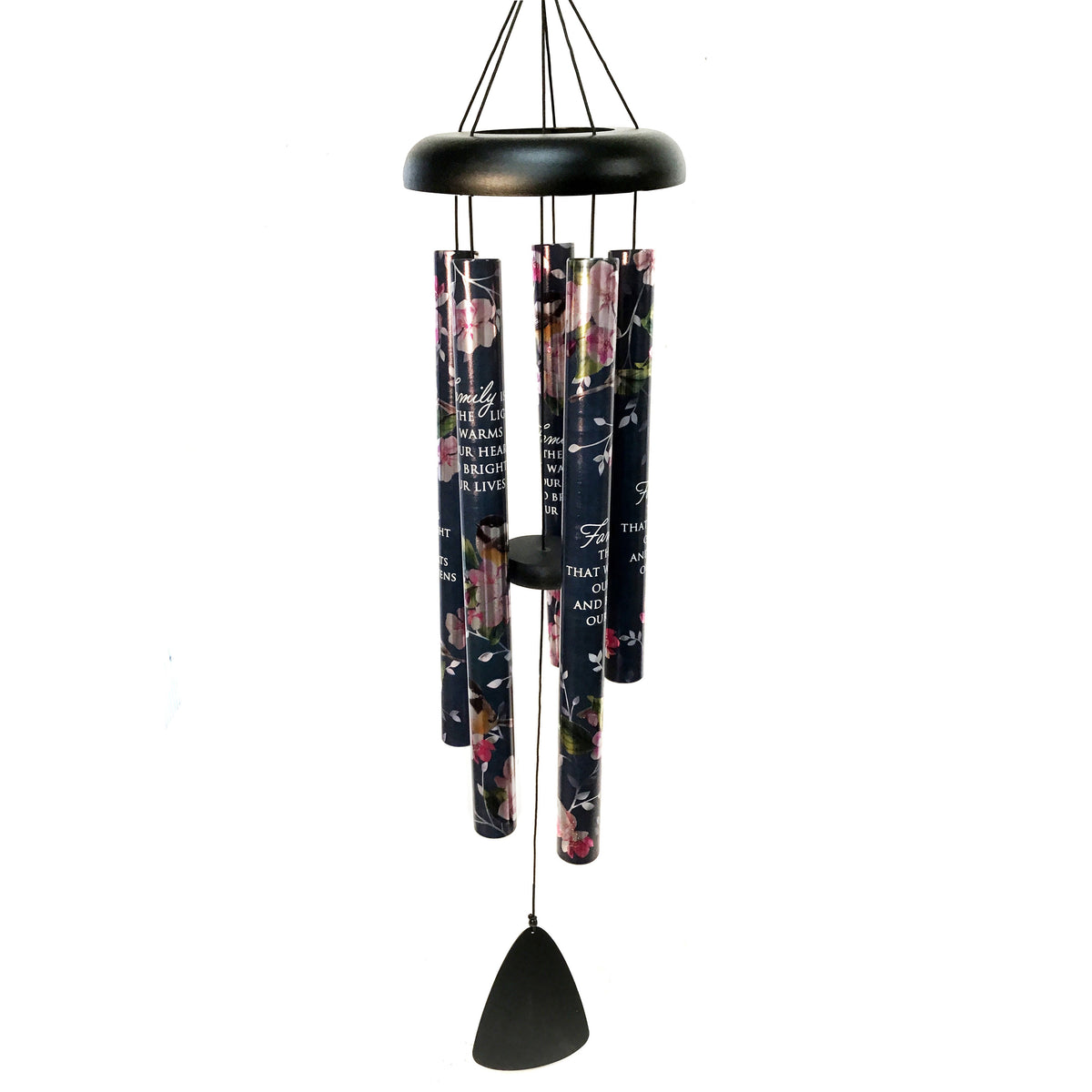 Varnish Sonnet Wind Chime, Family, 40in