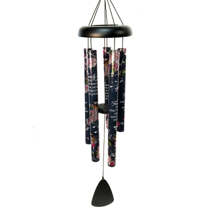 Varnish Sonnet Wind Chime, Family, 40in