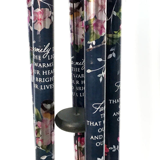 Varnish Sonnet Wind Chime, Family, 40in