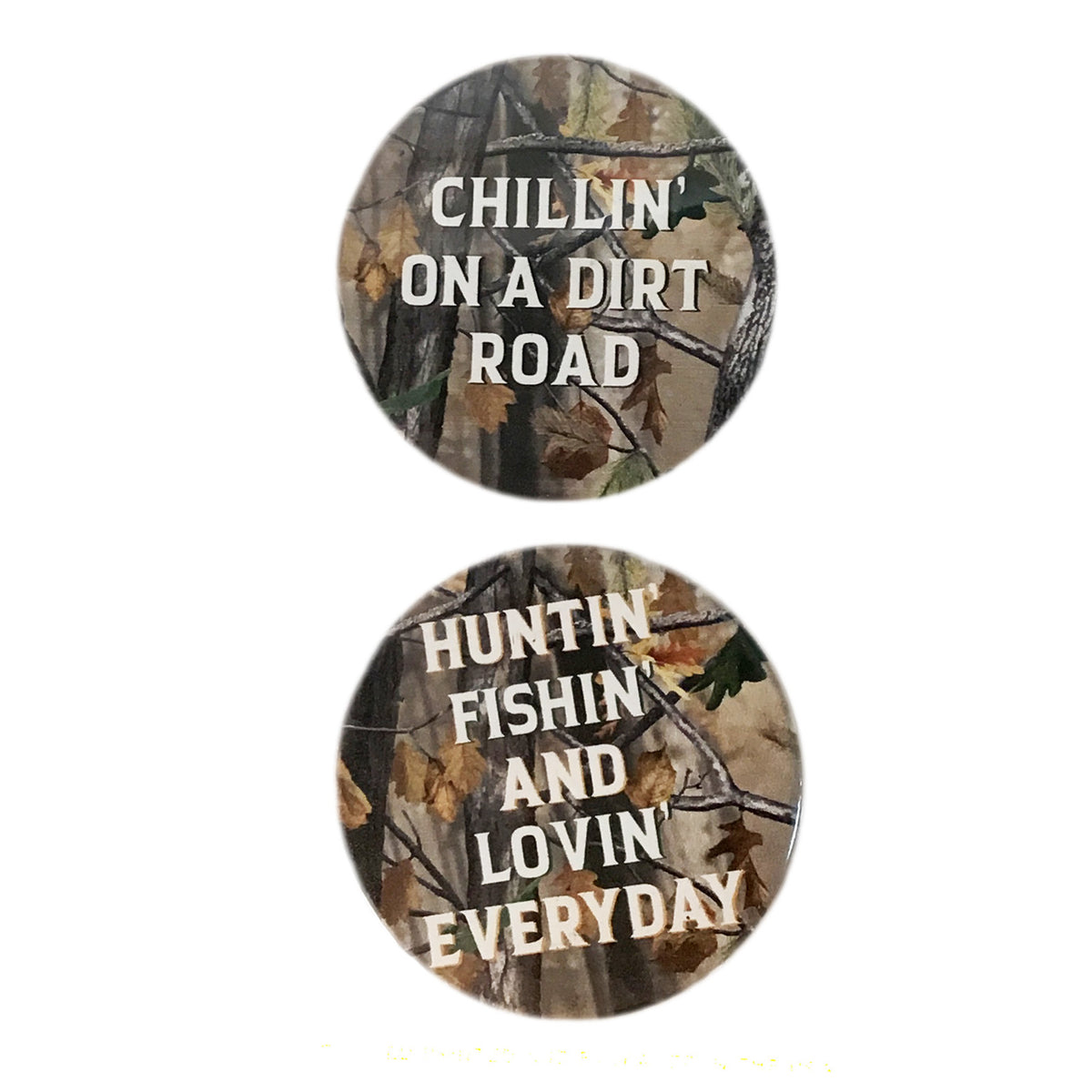 Car Coaster,Camo, Set of 2