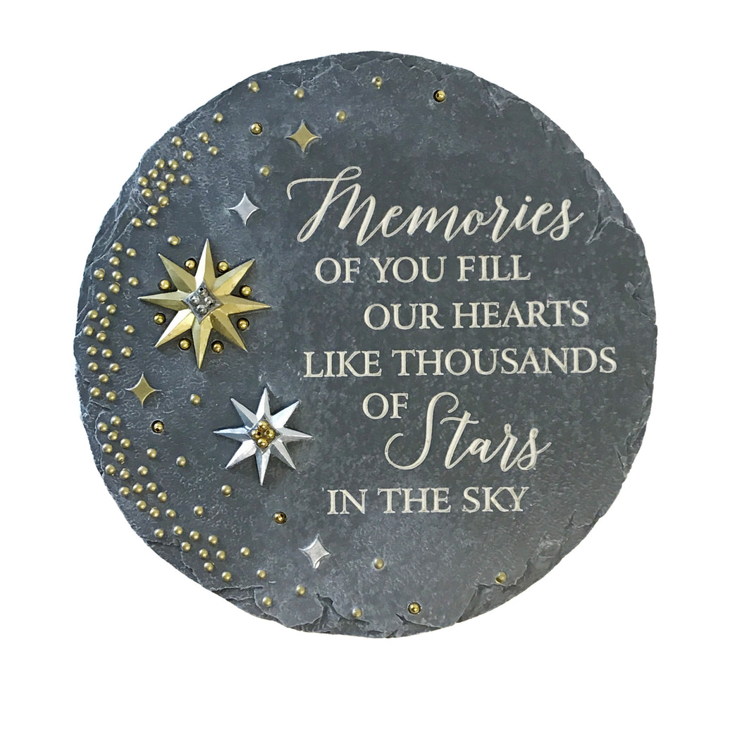Beadwork Garden Stone, Memories