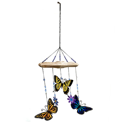 Wind Chime Butterfly Multicolor