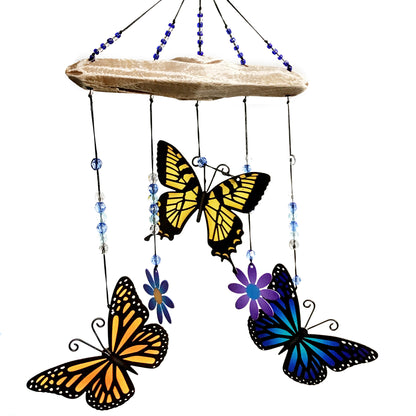Wind Chime Butterfly Multicolor