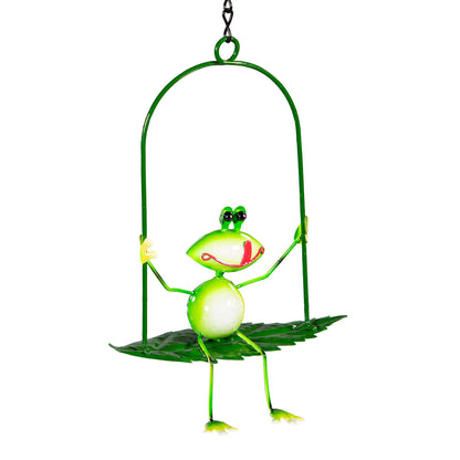 Garden Swining Friend Metal Decor, 4 Assorted