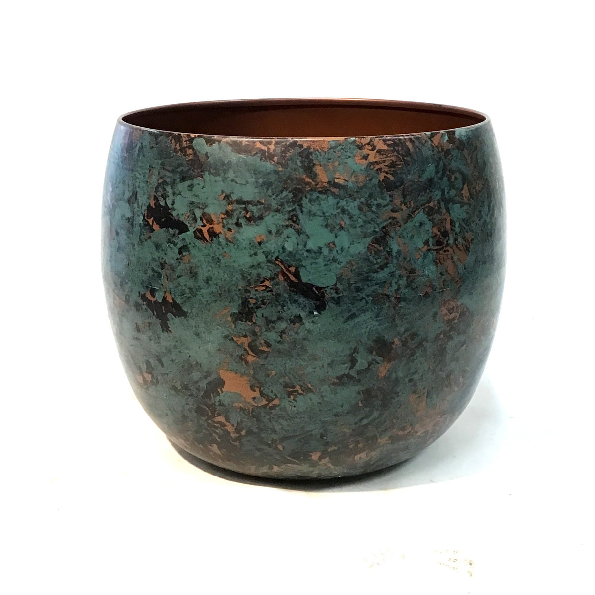 Oxidized Copper Planter, Small