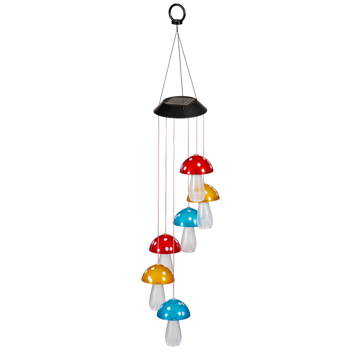 White Light Solar Mobile, Mushroom